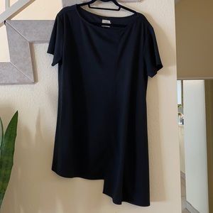 Urban asymmetric tee shirt dress